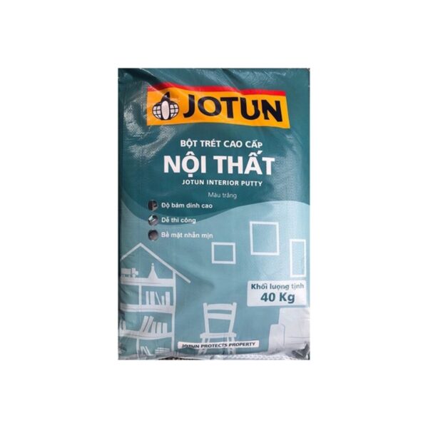 Bột Trét Tường Nội Thất Cao Cấp Jotun Bao 40KG 