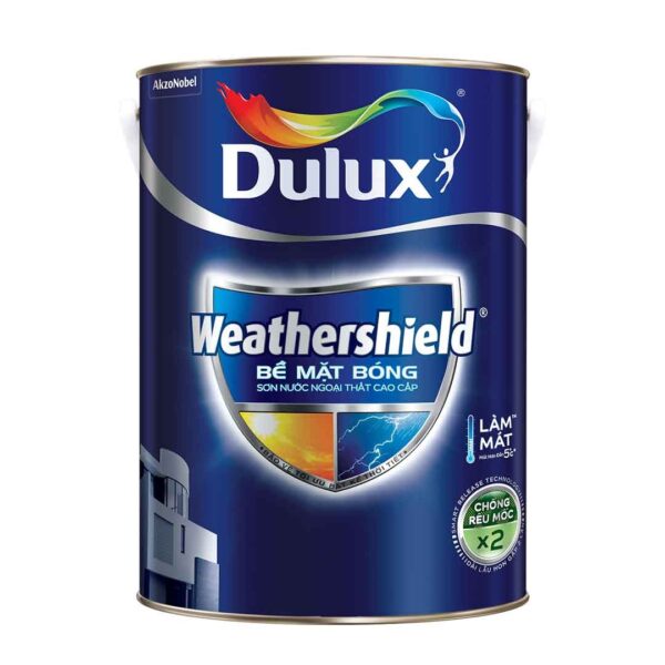 Sơn Ngoại Thất Dulux Weathershield BJ9 - Bề mặt bóng