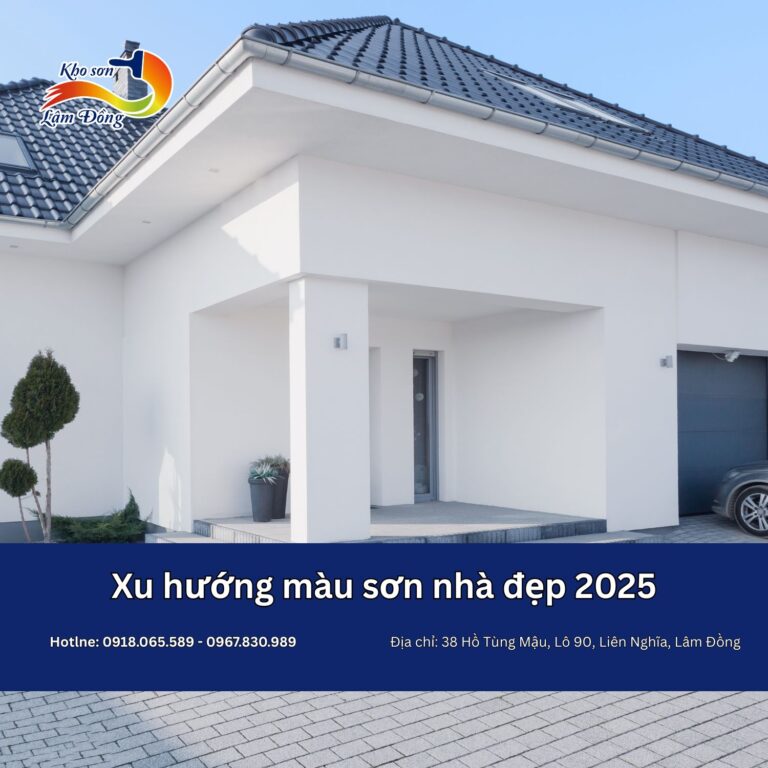 Xuhuongmausonnhadep2025