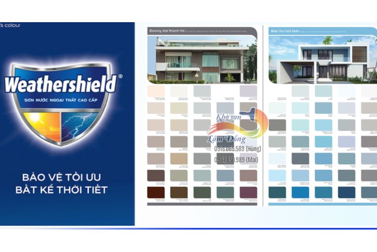 Bang Mau Son Dulux Inspire