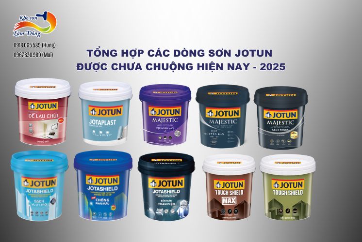 Cac Dong Son Jotun Pho Bien Hien Nay - Cap Nhat 2025
