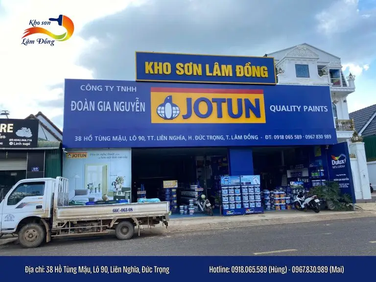 Địa chỉ cửa hàng giao sơn tận nơi tại lâm Đồng